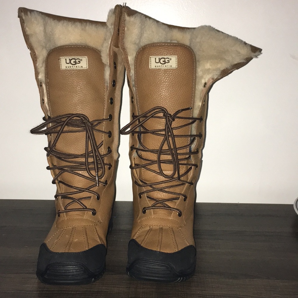 Size 8 and a half real waterproof Ugg boots